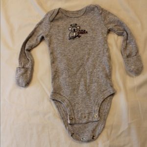 Carters long sleeve onesie